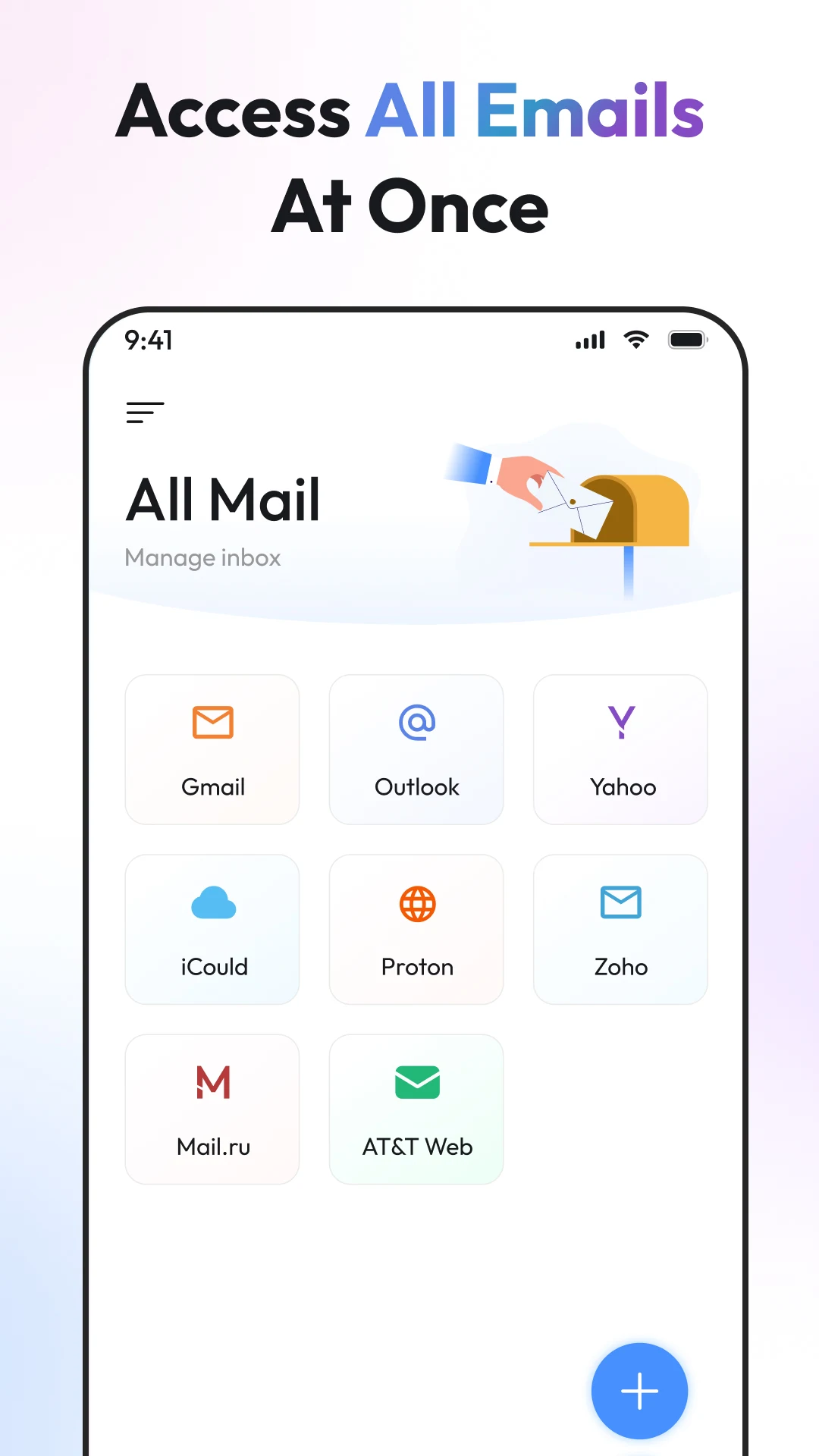 All Mail Inbox screenshot
